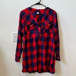 Women’s GAP Flannel Pullover